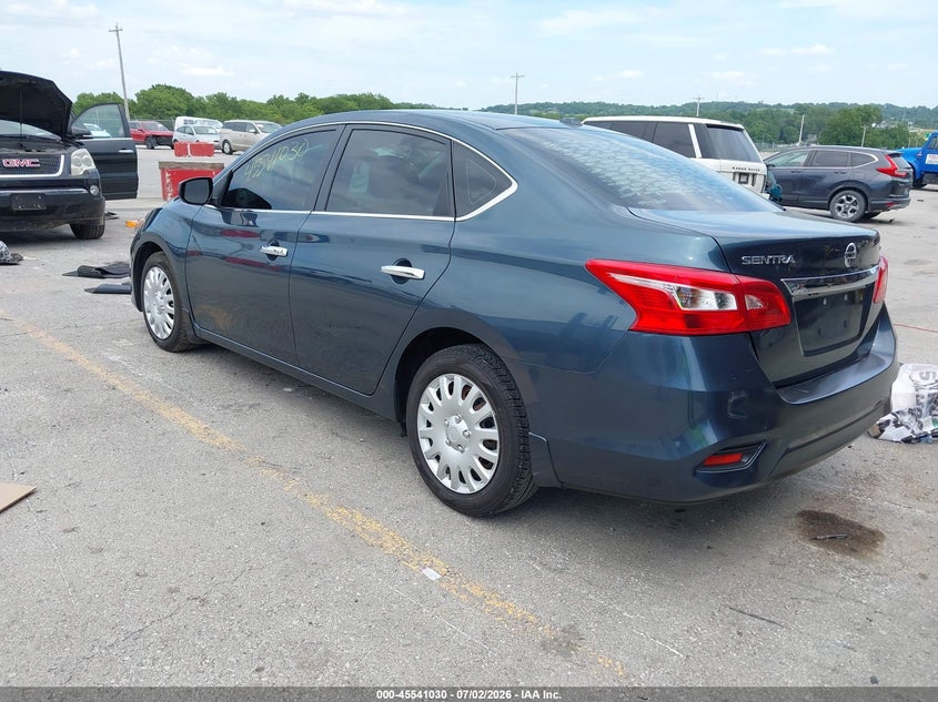 2017 NISSAN SENTRA auction photo 3