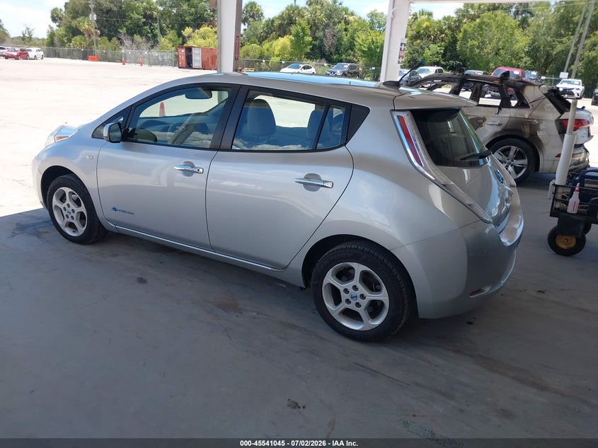 2012 NISSAN LEAF auction photo 3