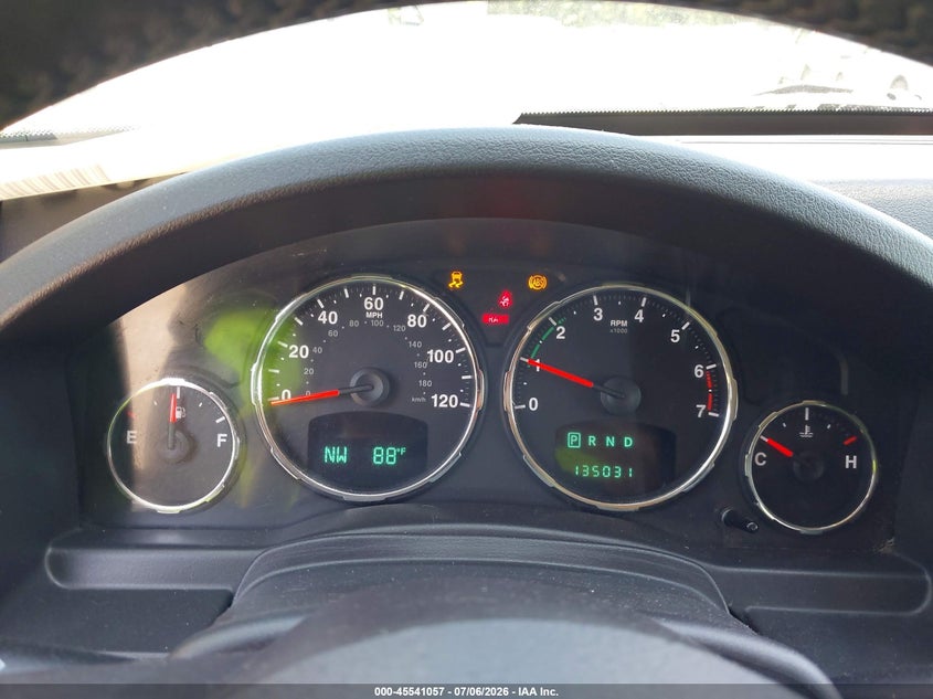 2012 JEEP LIBERTY auction photo 7