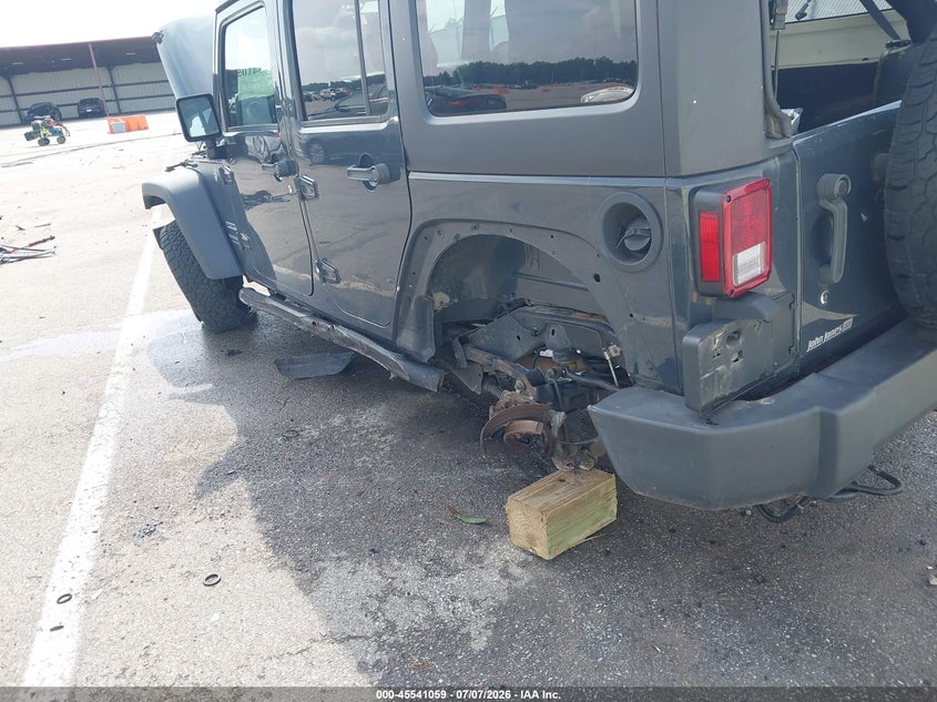 2017 Jeep Wrangler Unlimited Sport VIN: 1C4BJWDG4HL621932 Lot: 45541059