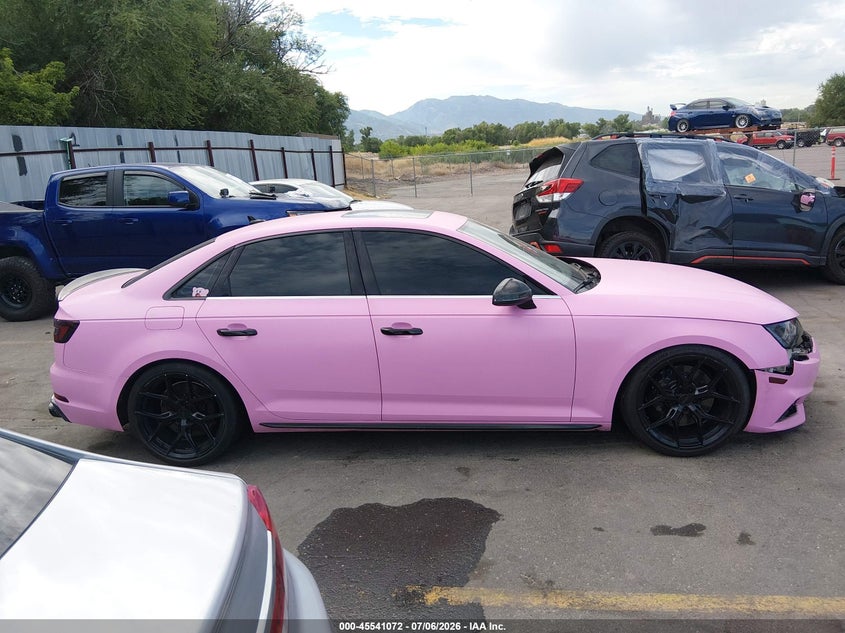 2018 Audi S4 3.0T Premium Plus VIN: WAUB4AF49JA013304 Lot: 45541072