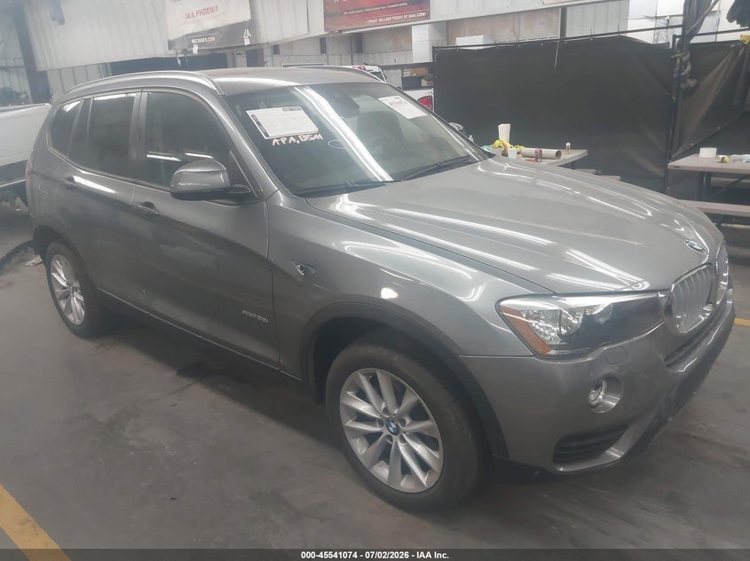 Vin: 5uxwz7c3xh0x39840, lot: 46039343, bmw x3 sdrive28i 2017 img_1