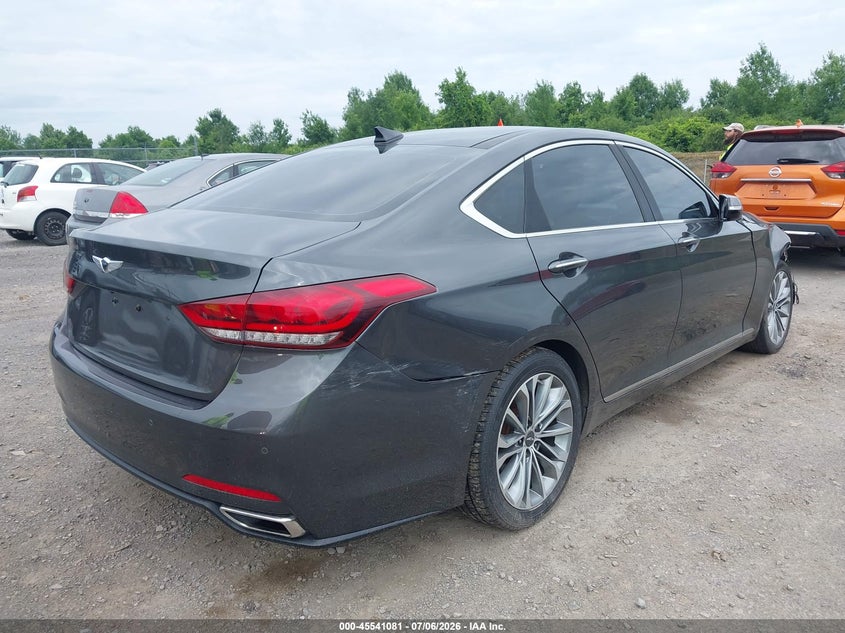 Vin: kmhgn4je0hu206386, lot: 46039350, genesis g80 3.8 20174