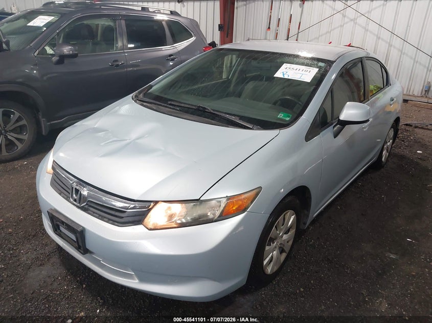 2012 Honda Civic Lx 2HGFB2F56CH551277 photo 1