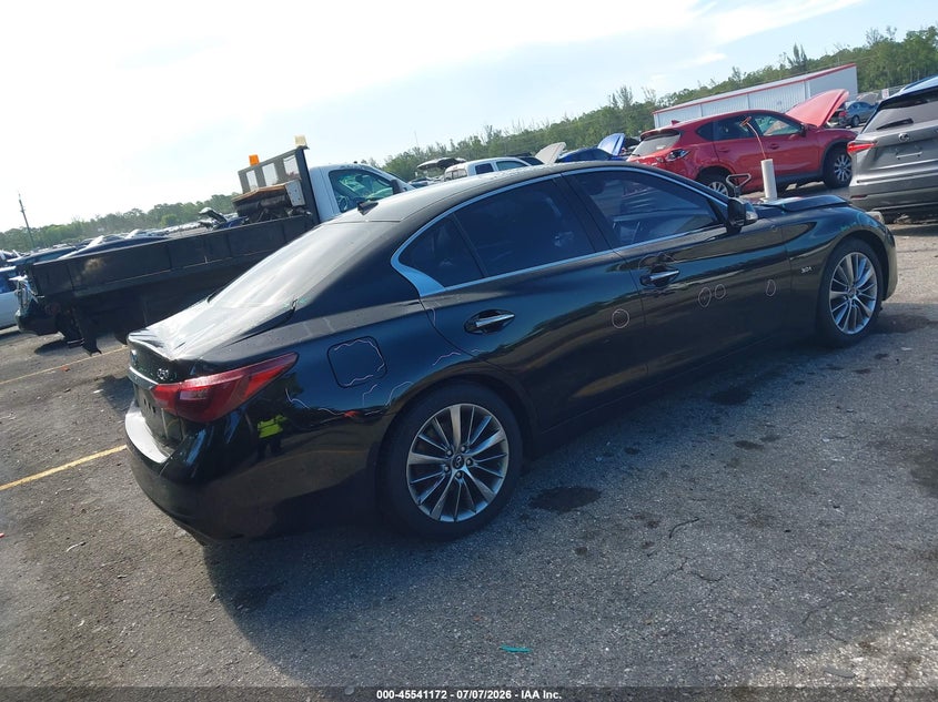 2018 INFINITI Q50 auction photo 4