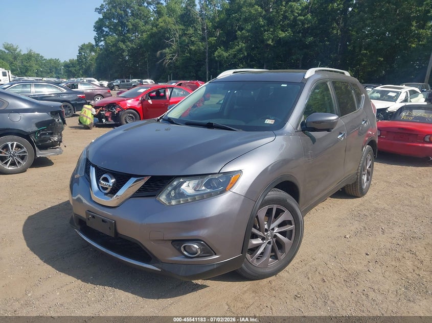 2016 NISSAN ROGUE auction photo 2