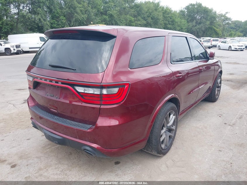 Vin: 1c4sdjct4nc220966, lot: 46039471, dodge durango r/t awd 20224