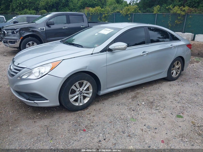 2014 Hyundai Sonata Gls 5NPEB4AC9EH876396 photo 1