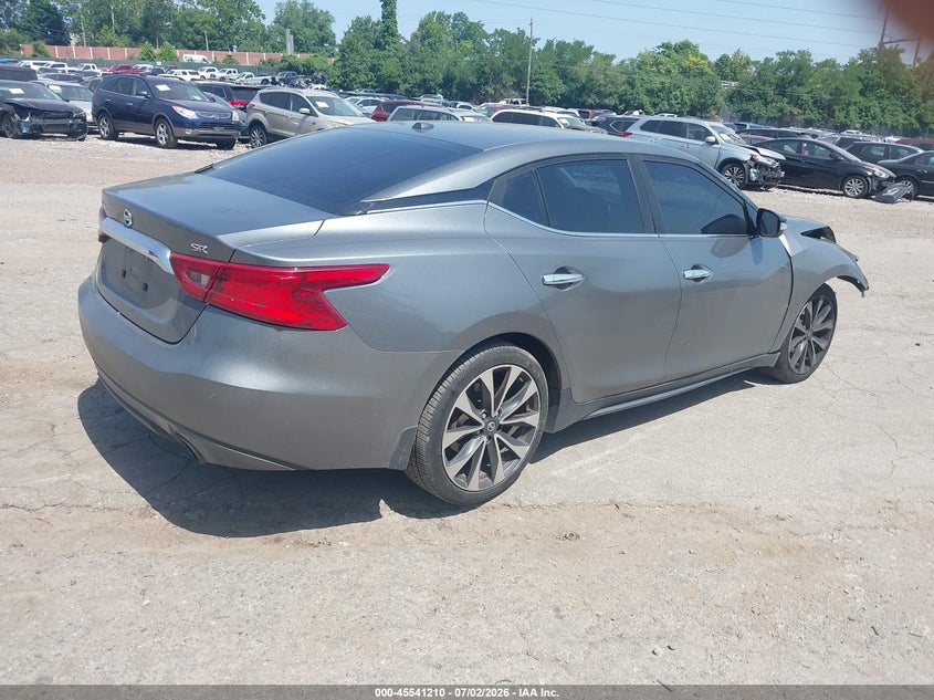 2016 NISSAN MAXIMA auction photo 4