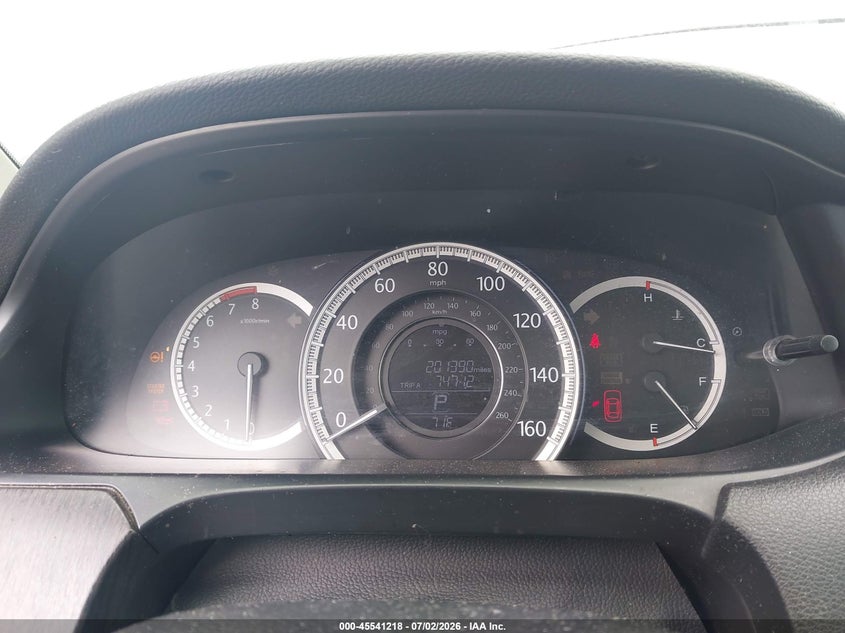 2014 HONDA ACCORD auction photo 7