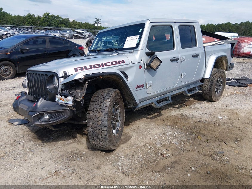 Vin: 1c6jjtbg3pl524546, lot: 46039501, jeep gladiator rubicon 4x4 20232
