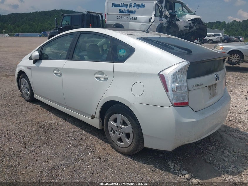 2010 TOYOTA PRIUS auction photo 3