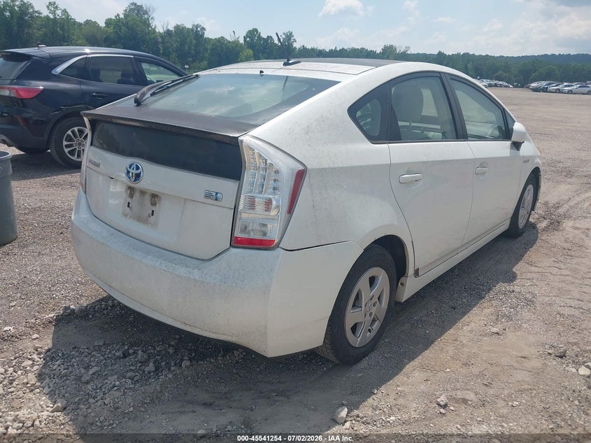 2010 TOYOTA PRIUS auction photo 4
