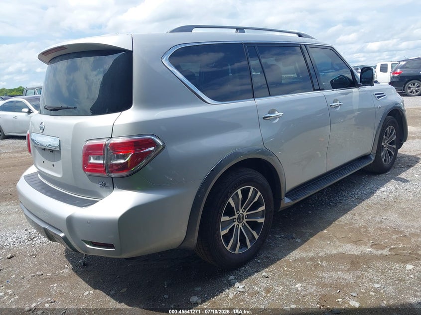 Vin: jn8ay2nd9lx017335, lot: 46039540, nissan armada sl 2wd 20204