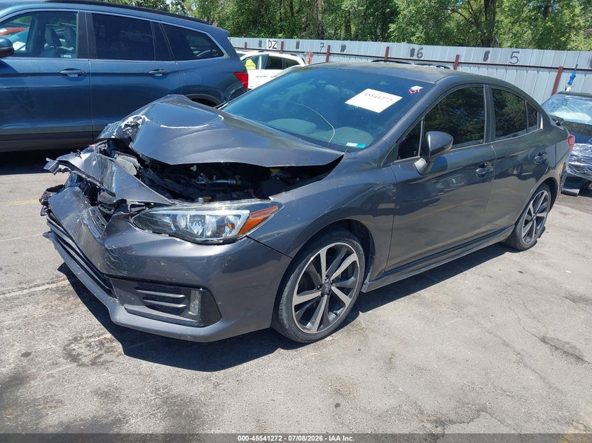 2023 Subaru Impreza, Front End, IAAI, VIN 4S3GKAL64P3604982 — photo 2