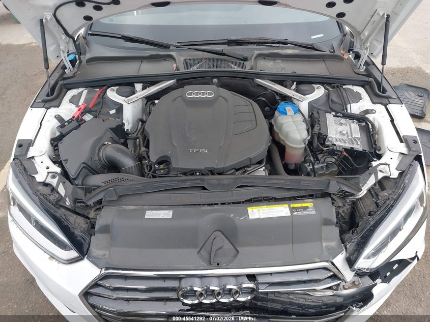 2018 Audi A5 2.0T Premium VIN: WAUBNCF59JA132665 Lot: 45541292