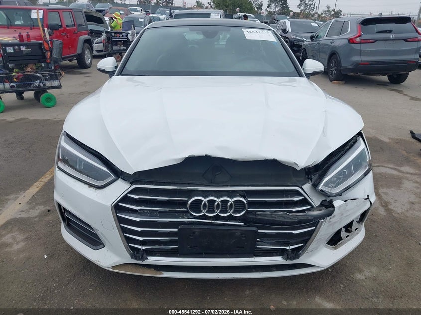 2018 Audi A5 2.0T Premium VIN: WAUBNCF59JA132665 Lot: 45541292