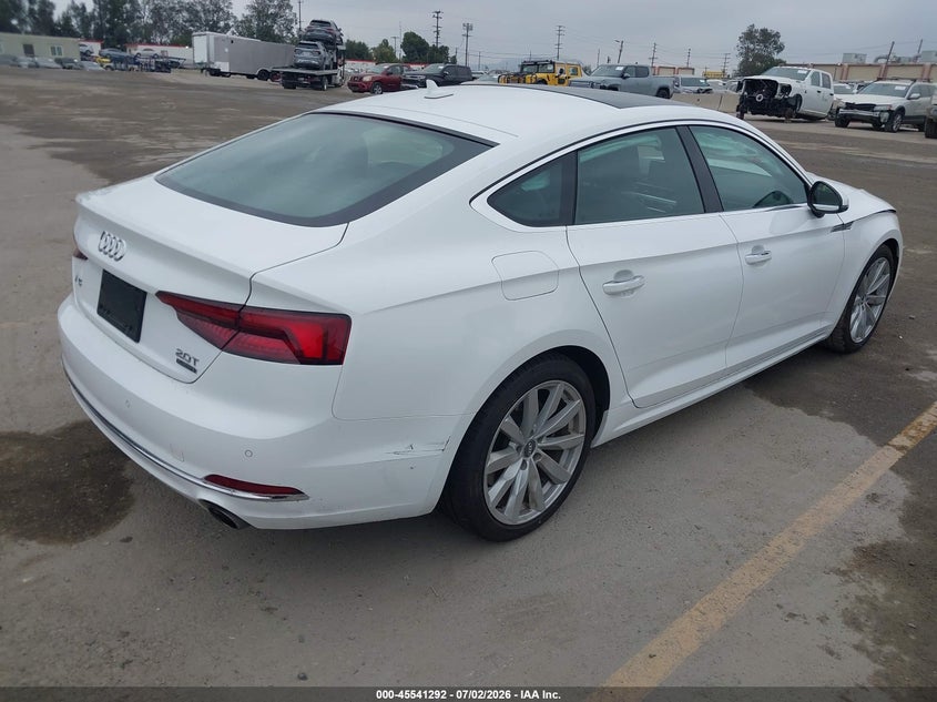 2018 AUDI A5 auction photo 4