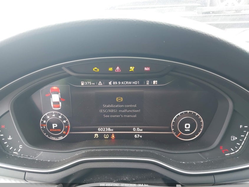 2018 AUDI A5 auction photo 7