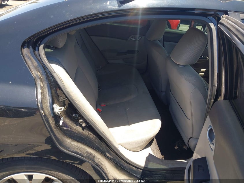 2012 HONDA CIVIC auction photo 8