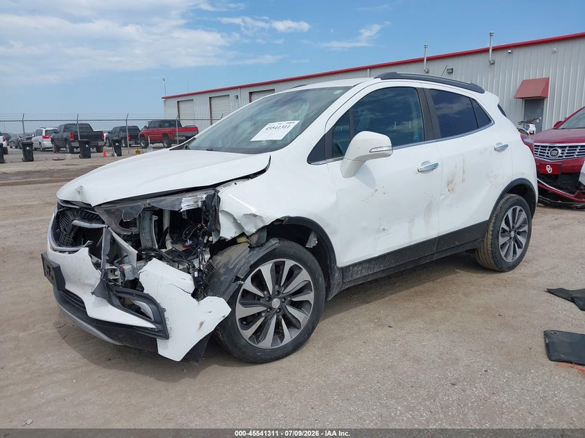 Vin: kl4cjcsb9hb145106, lot: 46039580, buick encore essence 20172