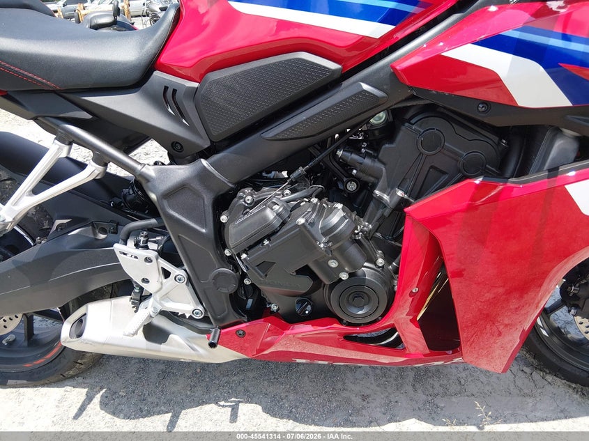 2026 Honda Cbr650 R VIN: MLHRH155XT5201547 Lot: 45541314
