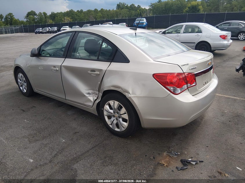 2013 CHEVROLET CRUZE auction photo 3