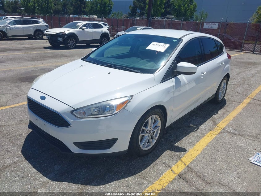 2018 FORD FOCUS HATCHBACK 2.0L I-4 DI, DOHC, VVT, 160HP