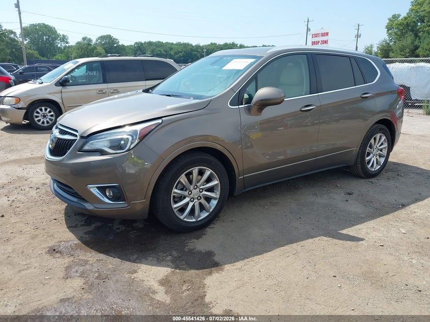 Vin: lrbfxcsa5kd018114, lot: 46039695, buick envision fwd essence 20192