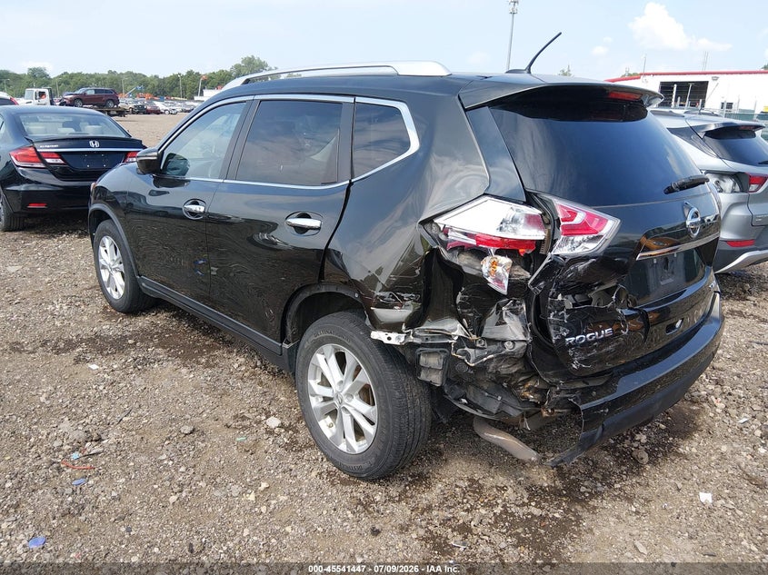 2015 NISSAN ROGUE auction photo 3