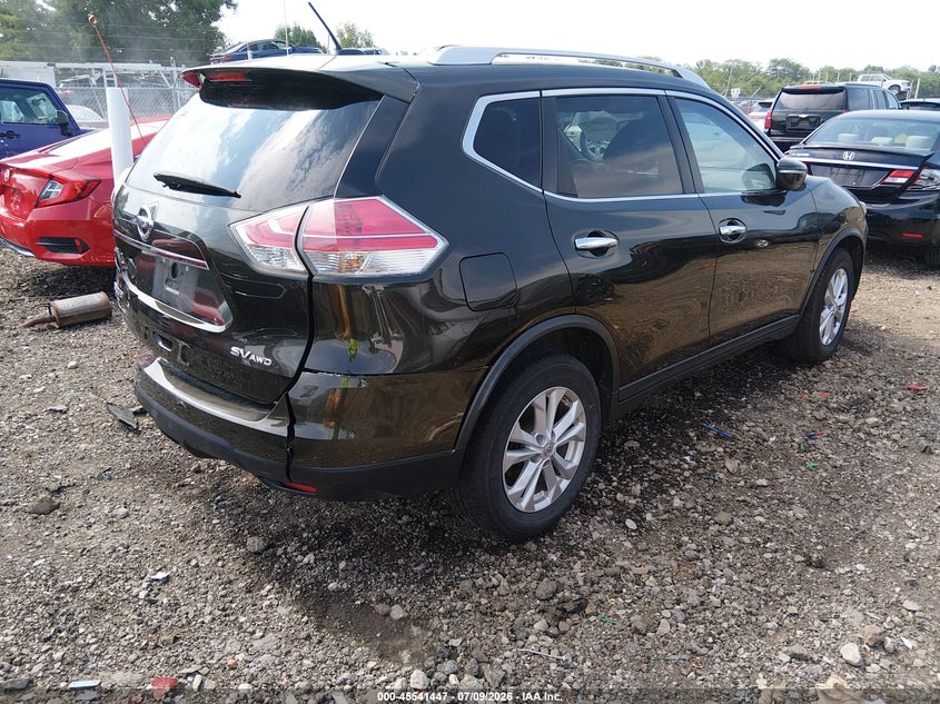 2015 NISSAN ROGUE auction photo 4