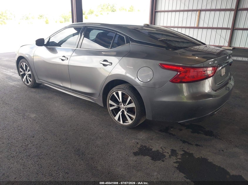Vin: 1n4aa6apxgc432061, lot: 46039777, nissan maxima 3.5 platinum/3.5 s/3.5 sl/3.5 sr/3.5 sv 20163