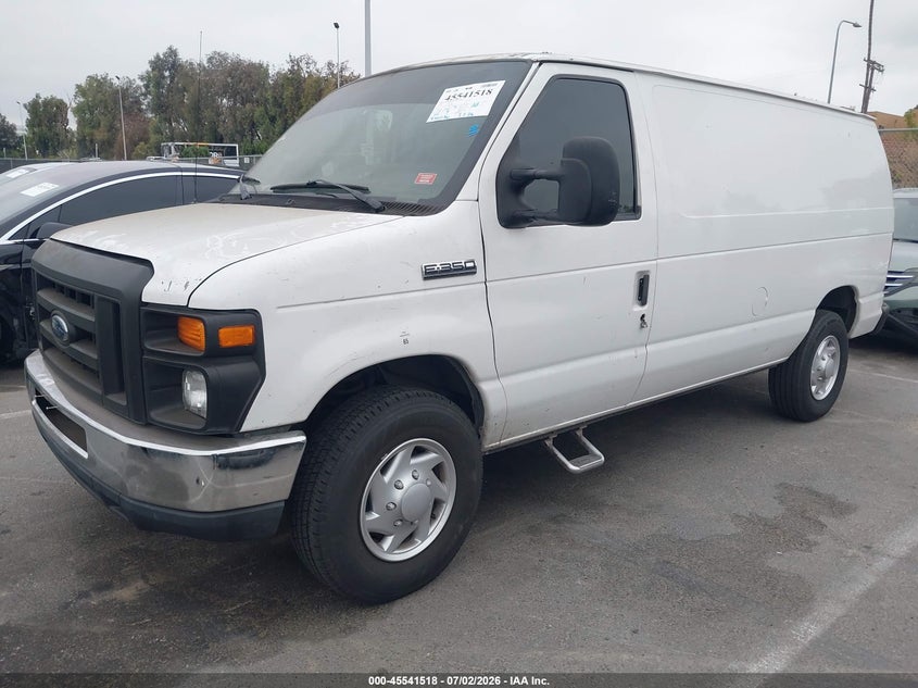 Vin: 1ftne2el0cdb08556, lot: 46039787, ford e-250 commercial/recreational 20122