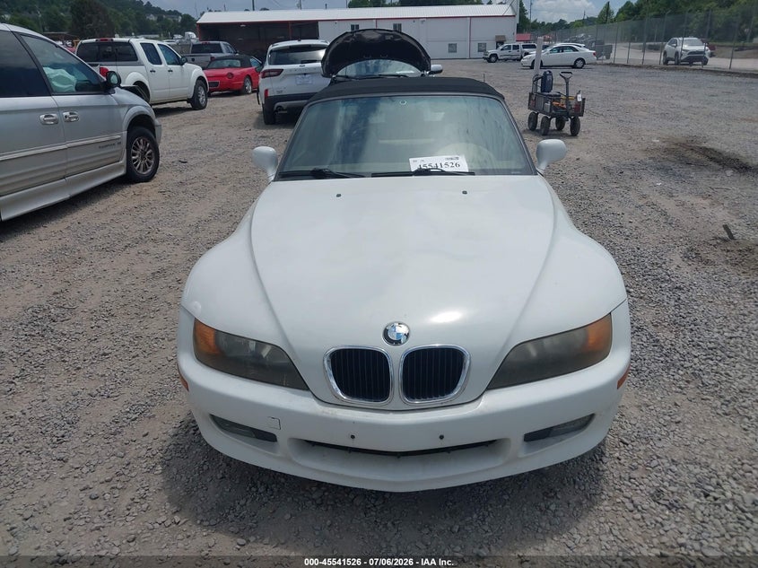 1997 BMW Z3 1.9L Roadster VIN: 4USCH7320VLE05306 Lot: 45541526