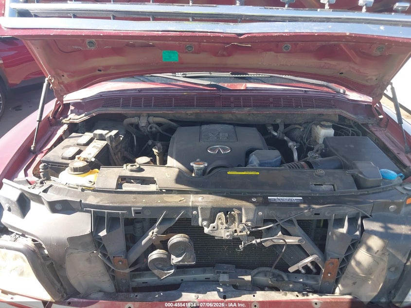 2010 Infiniti Qx56 VIN: 5N3ZA0NC5AN900374 Lot: 45541534