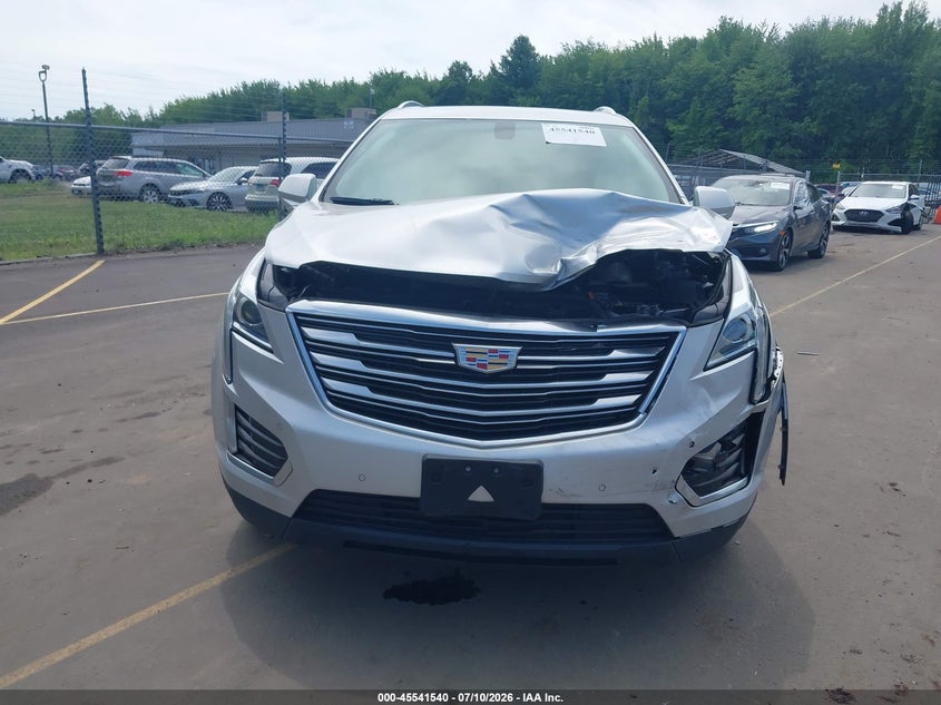 2017 Cadillac Xt5 Luxury VIN: 1GYKNDRS6HZ242654 Lot: 45541540