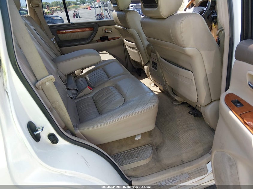 2006 Lexus Lx 470 VIN: JTJHT00W464004498 Lot: 45541598