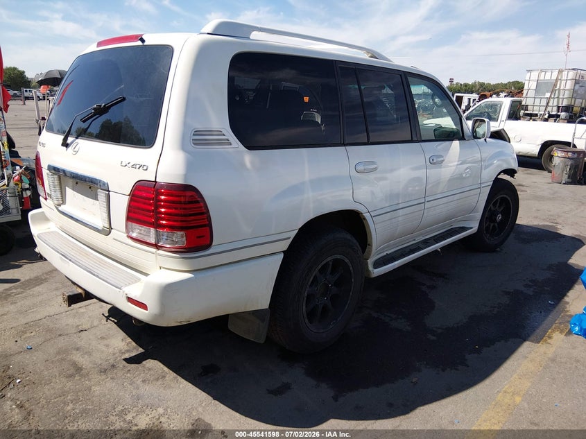2006 LEXUS LX 470 auction photo 4