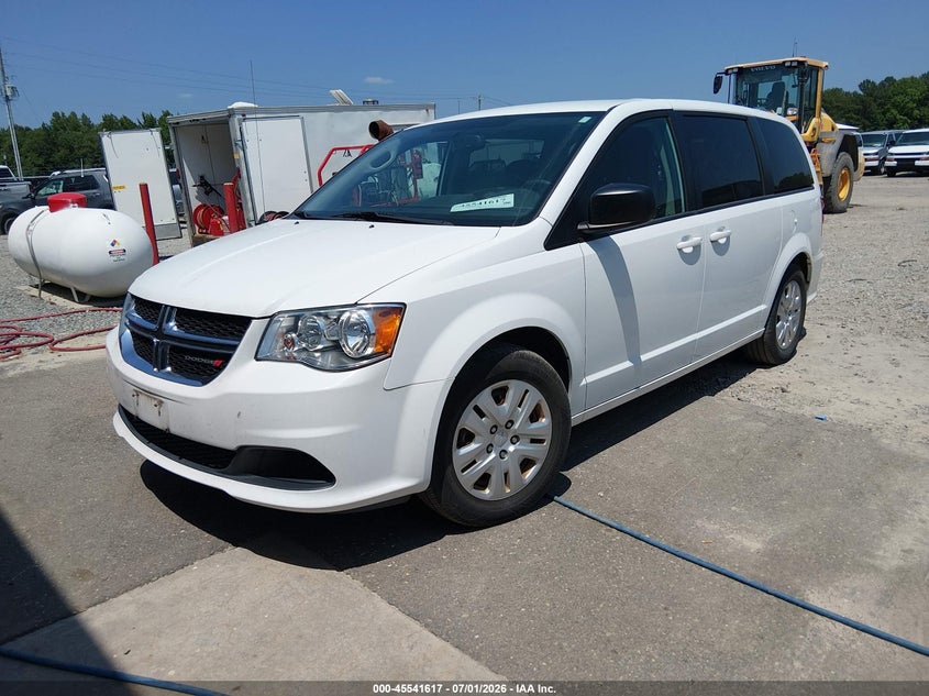 Vin: 2c4rdgbgxjr288633, lot: 46039885, dodge grand caravan se 20182