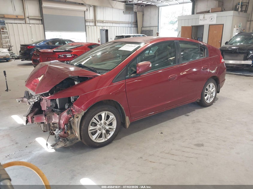 2010 HONDA INSIGHT auction photo 2