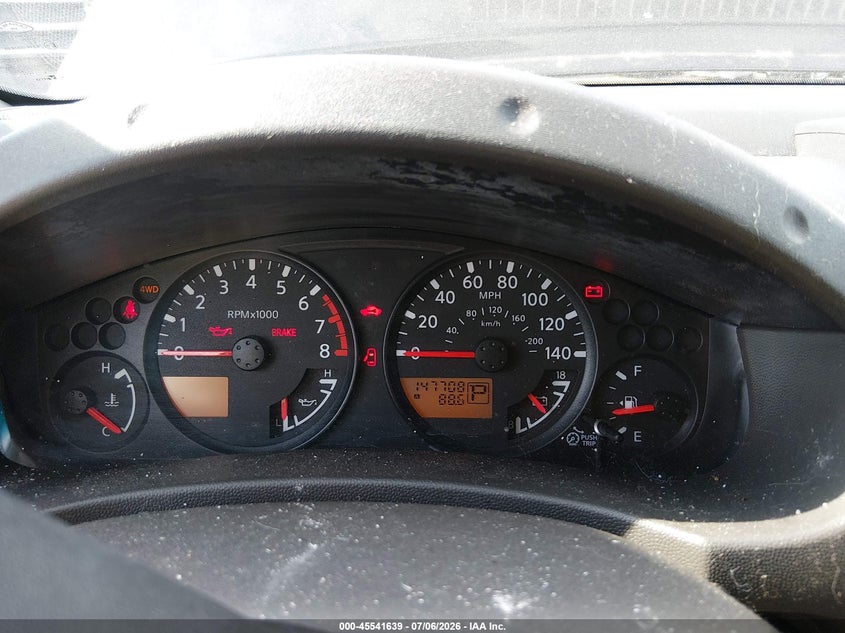 2006 Nissan Xterra X VIN: 5N1AN08W26C556036 Lot: 45541639