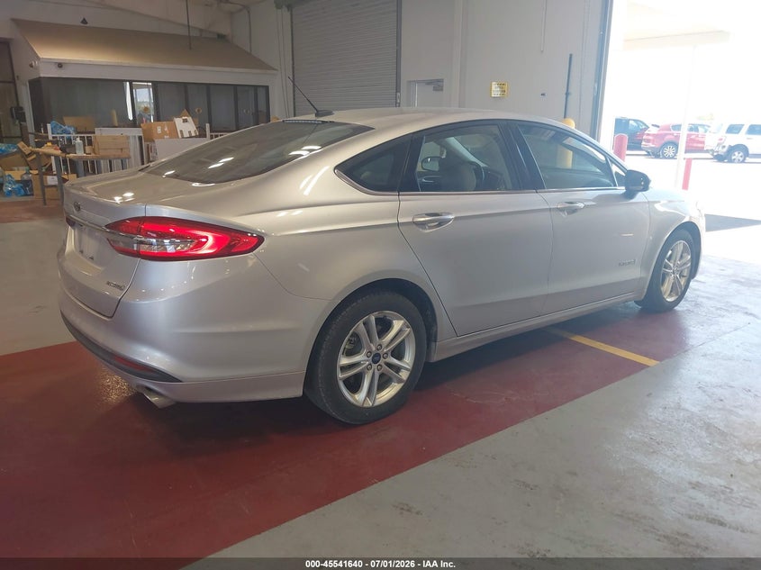 Vin: 3fa6p0uu5jr278788, lot: 46039909, ford fusion hybrid s 20184