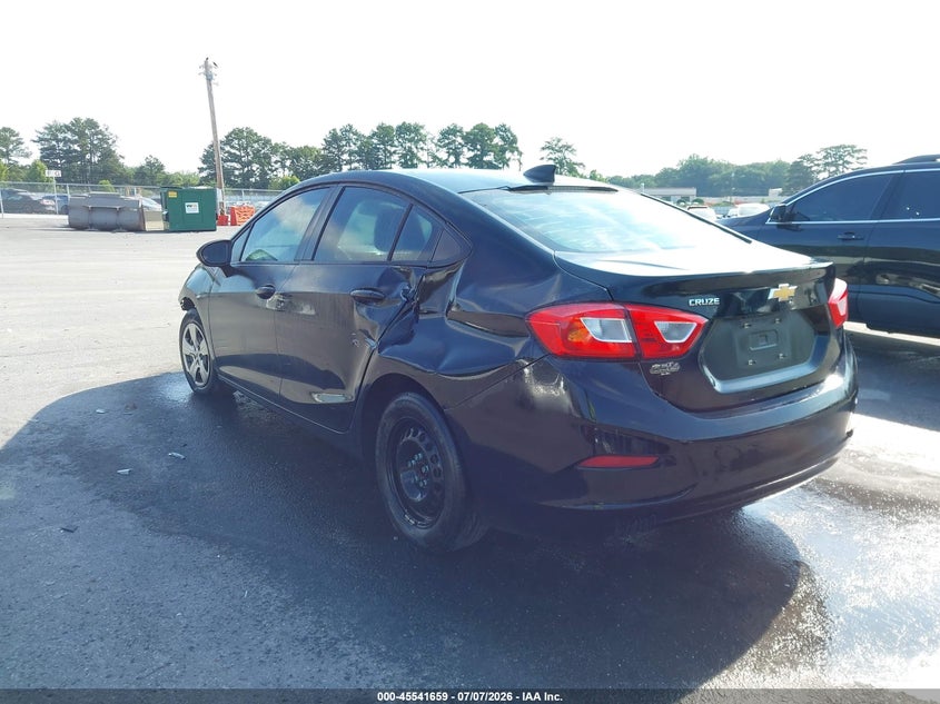 Vin: 1g1bc5smxj7102503, lot: 46039928, chevrolet cruze ls auto 20183