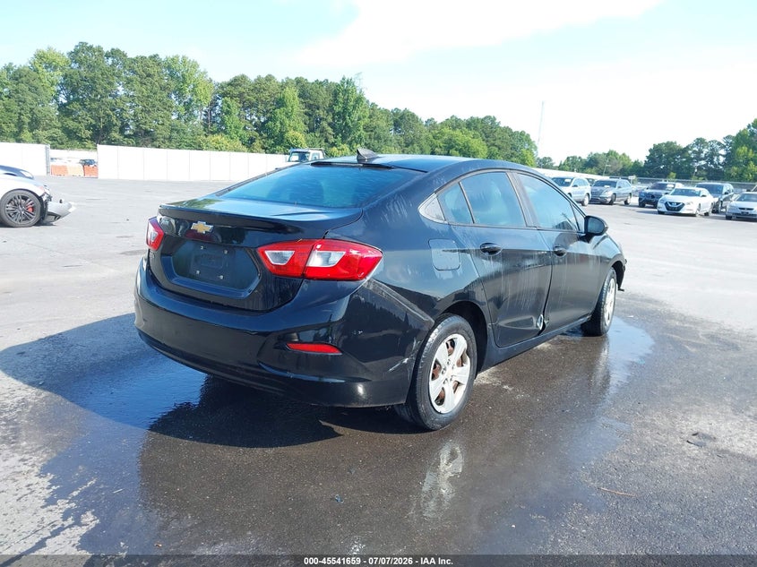 Vin: 1g1bc5smxj7102503, lot: 46039928, chevrolet cruze ls auto 20184