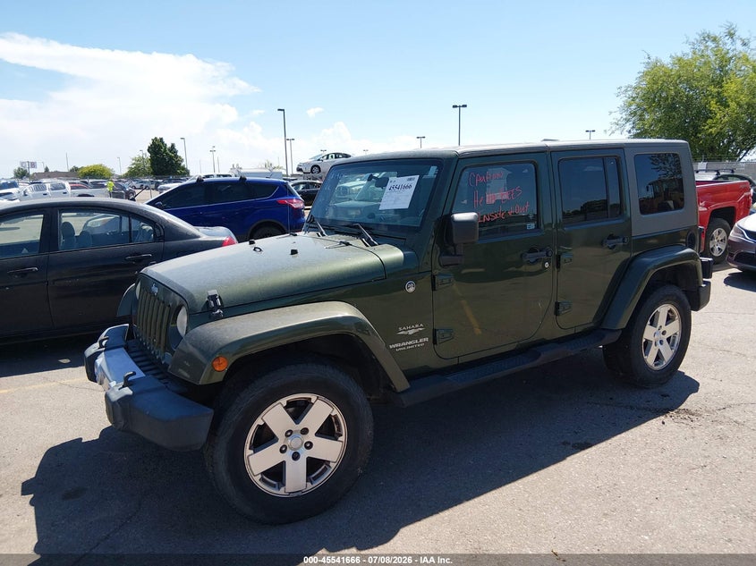 2008 Jeep Wrangler Unlimited Sahara 1J4GA59168L551963 photo 1
