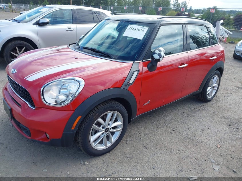 2013 Mini Countryman Cooper S WMWZC5C51DWP32124 photo 1