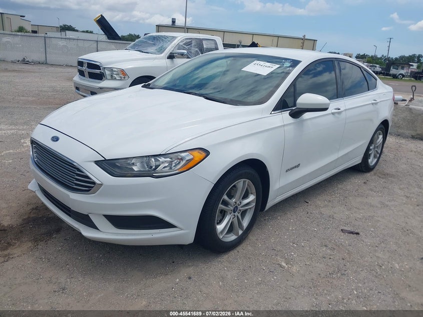 2018 FORD FUSION HYBRID auction photo 2