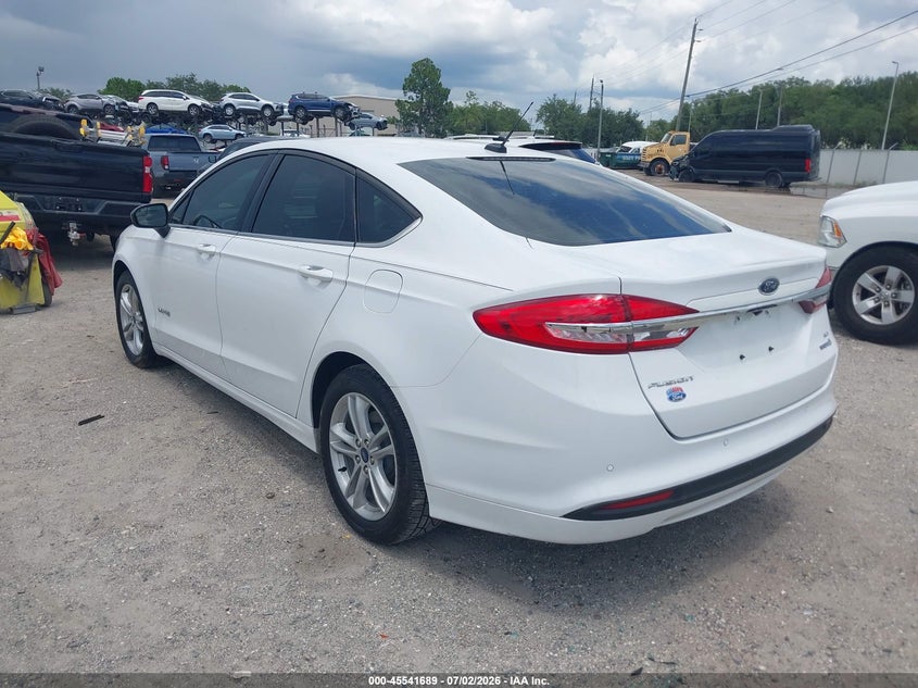 2018 FORD FUSION HYBRID auction photo 3