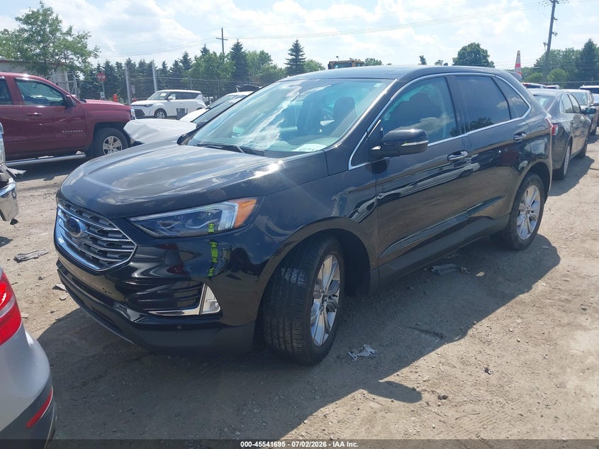 Vin: 2fmpk4k95pba00768, lot: 46039964, ford edge titanium 20232