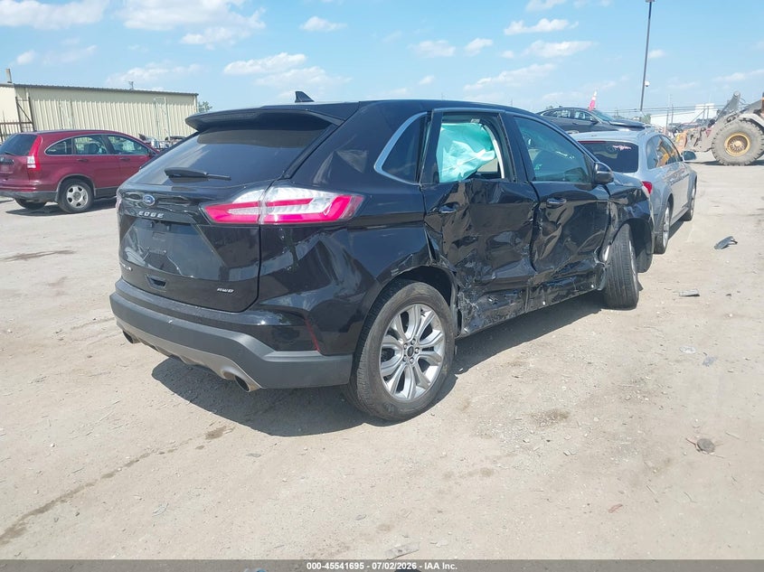 Vin: 2fmpk4k95pba00768, lot: 46039964, ford edge titanium 20234